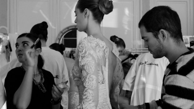 Backstage Celia Kritharioti